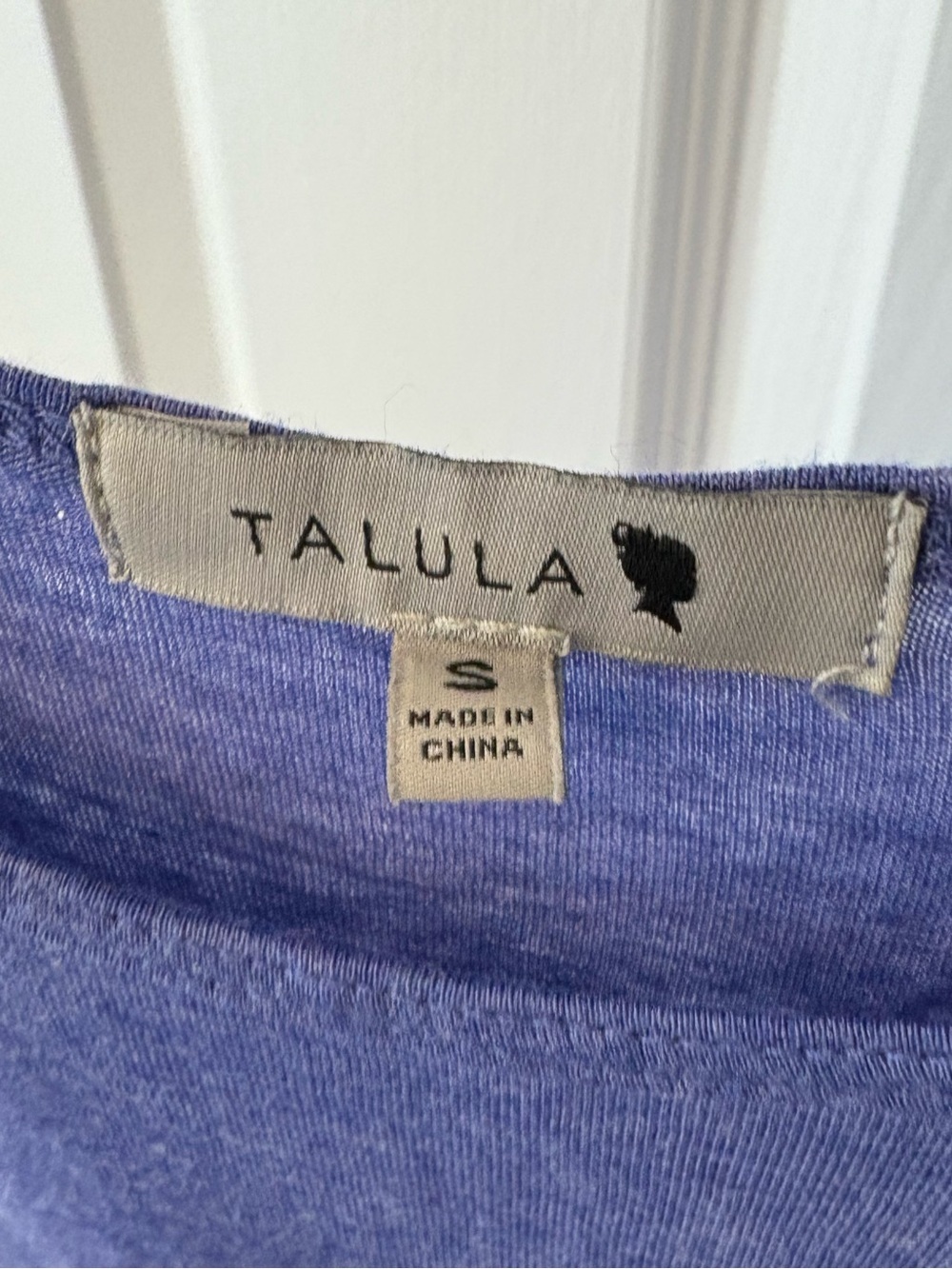 3/$30 Aritzia Tulala Sleeveless Blue Scoop Neck Sundress Size Small - Picture 6 of 10